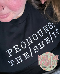 My pronouns (long sleeve)