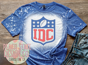 IDC football tee