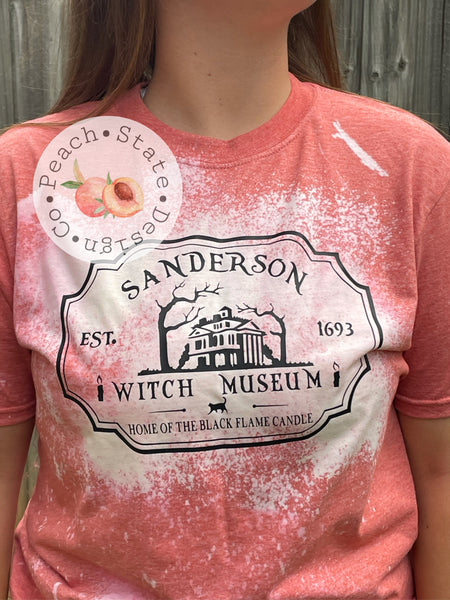 Sanderson Witch Museum (bleached tee)